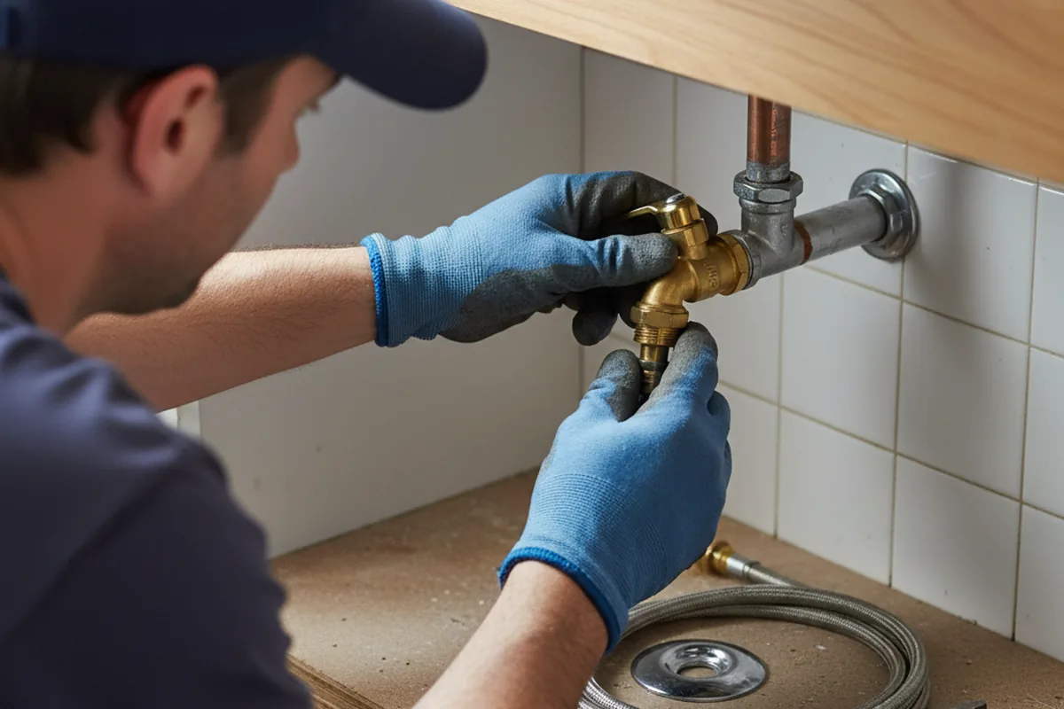 Shutoff valve and fitting work during Emergency Plumbing in Dacono